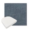 Picture of Kismet Denim | Boxed Contoured Outdoor Dining Chair Seat Cushions - Sunbrella© Fabric