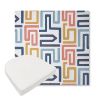 Picture of Labyrinth Fiesta | Boxed Contoured Outdoor Dining Chair Seat Cushions - Sunbrella© Fabric