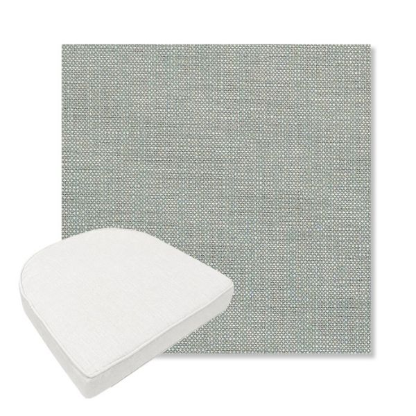 Picture of Linville Spa | Boxed Contoured Outdoor Dining Chair Seat Cushions - Sunbrella© Fabric