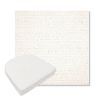 Picture of Litchfield Snow | Boxed Contoured Outdoor Dining Chair Seat Cushions - Sunbrella© Fabric