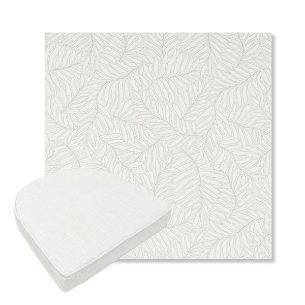 Picture of Lively Sage | Boxed Contoured Outdoor Dining Chair Seat Cushions - Sunbrella© Fabric