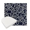 Picture of Maritime Nautical | Boxed Contoured Outdoor Dining Chair Seat Cushions - Sunbrella© Fabric