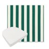 Picture of Mason Forest Green | Boxed Contoured Outdoor Dining Chair Seat Cushions - Sunbrella© Fabric