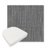 Picture of Metamorphic Cloud | Boxed Contoured Outdoor Dining Chair Seat Cushions - Sunbrella© Fabric