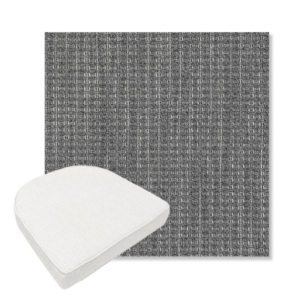 Picture of Metamorphic Cloud | Boxed Contoured Outdoor Dining Chair Seat Cushions - Sunbrella© Fabric