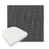 Picture of Metamorphic Slate | Boxed Contoured Outdoor Dining Chair Seat Cushions - Sunbrella© Fabric