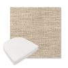 Picture of Momento Parchment | Boxed Contoured Outdoor Dining Chair Seat Cushions - Sunbrella© Fabric