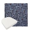 Picture of Nema Lazuli | Boxed Contoured Outdoor Dining Chair Seat Cushions - Sunbrella© Fabric