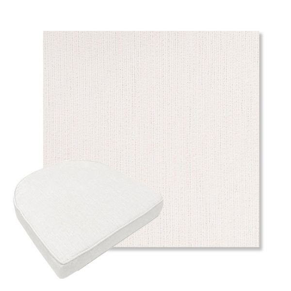 Picture of Nova Parchment | Boxed Contoured Outdoor Dining Chair Seat Cushions - Sunbrella© Fabric