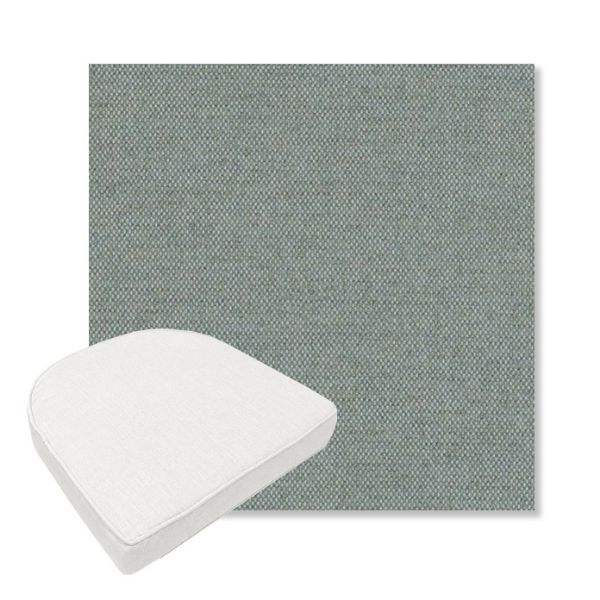 Picture of Nuance Spa | Boxed Contoured Outdoor Dining Chair Seat Cushions - Sunbrella© Fabric