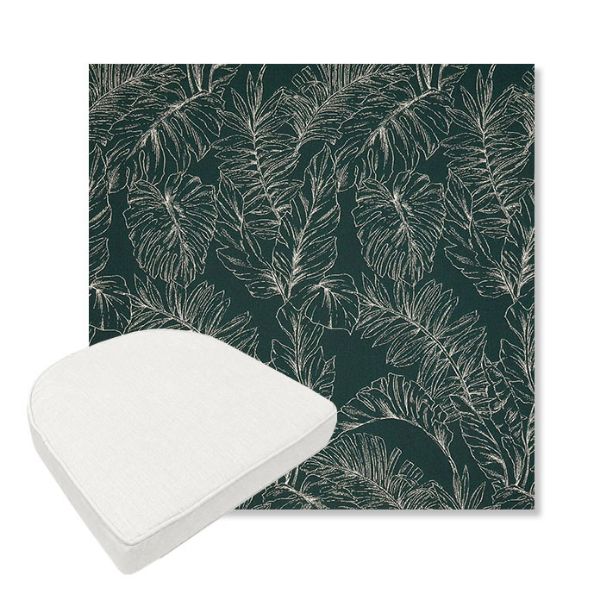 Picture of Palma Canopy | Boxed Contoured Outdoor Dining Chair Seat Cushions - Sunbrella© Fabric