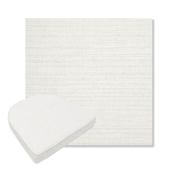 Picture of Piazza Cloud | Boxed Contoured Outdoor Dining Chair Seat Cushions - Sunbrella© Fabric