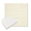 Picture of Piazza Parchment | Boxed Contoured Outdoor Dining Chair Seat Cushions - Sunbrella© Fabric