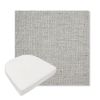 Picture of Piazza Pebble | Boxed Contoured Outdoor Dining Chair Seat Cushions - Sunbrella© Fabric
