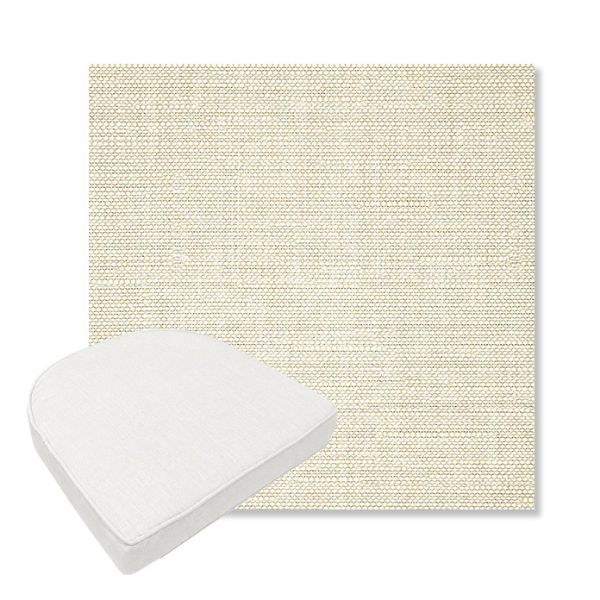 Picture of Piazza Vapor | Boxed Contoured Outdoor Dining Chair Seat Cushions - Sunbrella© Fabric