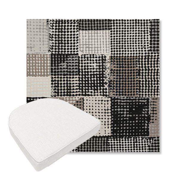Picture of Pop Film | Boxed Contoured Outdoor Dining Chair Seat Cushions - Sunbrella© Fabric