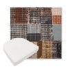 Picture of Pop Punchcard | Boxed Contoured Outdoor Dining Chair Seat Cushions - Sunbrella© Fabric