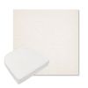 Picture of Posh Snow | Boxed Contoured Outdoor Dining Chair Seat Cushions - Sunbrella© Fabric