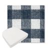 Picture of Preso Indigo | Boxed Contoured Outdoor Dining Chair Seat Cushions - Sunbrella© Fabric
