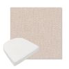Picture of Proof Putty | Boxed Contoured Outdoor Dining Chair Seat Cushions - Sunbrella© Fabric