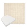 Picture of Proven Flax | Boxed Contoured Outdoor Dining Chair Seat Cushions - Sunbrella© Fabric