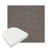 Picture of Proven Mink | Boxed Contoured Outdoor Dining Chair Seat Cushions - Sunbrella© Fabric