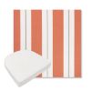 Picture of Relate Persimmon | Boxed Contoured Outdoor Dining Chair Seat Cushions - Sunbrella© Fabric