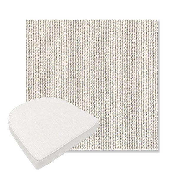 Picture of Replay Fern | Boxed Contoured Outdoor Dining Chair Seat Cushions - Sunbrella© Fabric