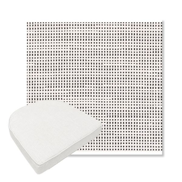 Picture of Rest Ink | Boxed Contoured Outdoor Dining Chair Seat Cushions - Sunbrella© Fabric