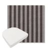 Picture of Sail Away Java | Boxed Contoured Outdoor Dining Chair Seat Cushions - Sunbrella© Fabric