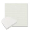 Picture of Sailcloth Salt | Boxed Contoured Outdoor Dining Chair Seat Cushions - Sunbrella© Fabric