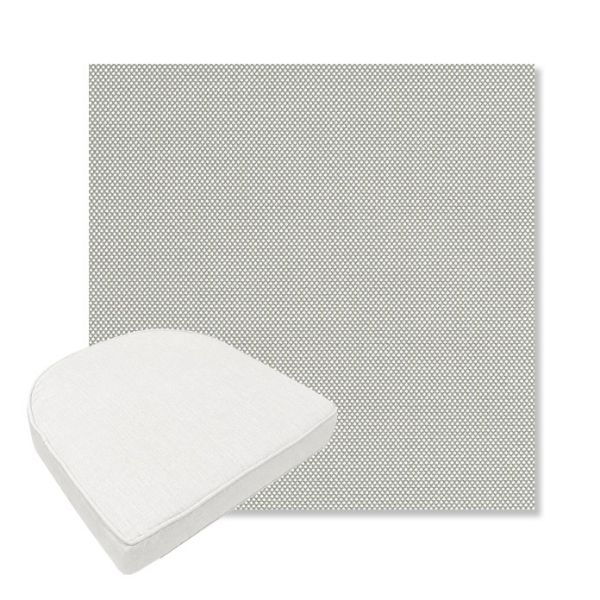 Picture of Sailcloth Seagull | Boxed Contoured Outdoor Dining Chair Seat Cushions - Sunbrella© Fabric