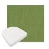 Picture of Spectrum Cilantro | Boxed Contoured Outdoor Dining Chair Seat Cushions - Sunbrella© Fabric