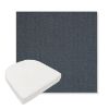 Picture of Switch Denim | Boxed Contoured Outdoor Dining Chair Seat Cushions - Sunbrella© Fabric