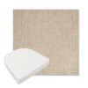 Picture of Tailored Putty | Boxed Contoured Outdoor Dining Chair Seat Cushions - Sunbrella© Fabric
