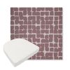 Picture of Toggle Aster | Boxed Contoured Outdoor Dining Chair Seat Cushions - Sunbrella© Fabric