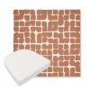 Picture of Toggle Canyon Rose | Boxed Contoured Outdoor Dining Chair Seat Cushions - Sunbrella© Fabric