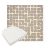 Picture of Toggle Driftwood | Boxed Contoured Outdoor Dining Chair Seat Cushions - Sunbrella© Fabric