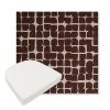 Picture of Toggle Plumberry | Boxed Contoured Outdoor Dining Chair Seat Cushions - Sunbrella© Fabric