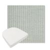 Picture of Trail Sky | Boxed Contoured Outdoor Dining Chair Seat Cushions - Sunbrella© Fabric