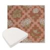 Picture of Trellis Primrose | Boxed Contoured Outdoor Dining Chair Seat Cushions - Sunbrella© Fabric