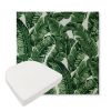 Picture of Tropics Jungle | Boxed Contoured Outdoor Dining Chair Seat Cushions - Sunbrella© Fabric