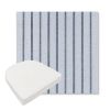 Picture of Unwind Sky | Boxed Contoured Outdoor Dining Chair Seat Cushions - Sunbrella© Fabric