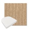 Picture of Vista Sand | Boxed Contoured Outdoor Dining Chair Seat Cushions - Sunbrella© Fabric