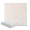 Picture of Abstraction Parchment | Boxed Square Outdoor Seat Cushion - Sunbrella© Fabric