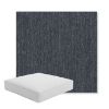 Picture of Abundant Denim | Boxed Square Outdoor Seat Cushion - Sunbrella© Fabric