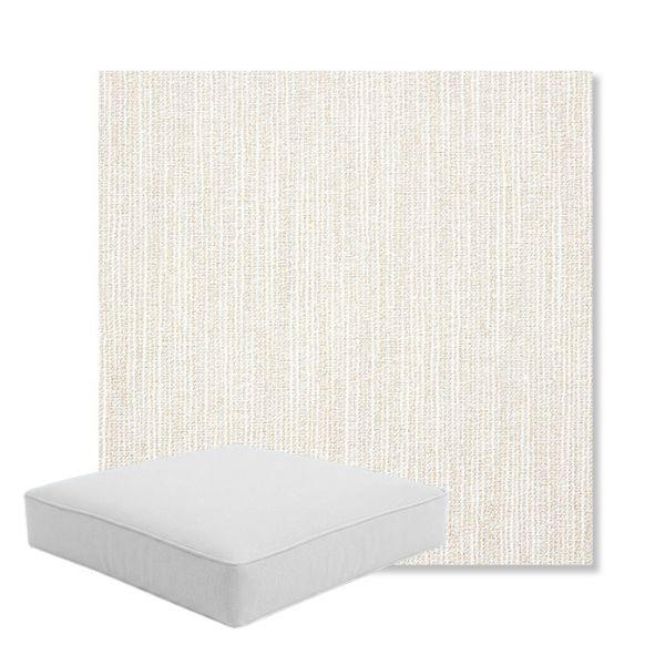 Picture of Adena Canvas | Boxed Square Outdoor Seat Cushion - Sunbrella© Fabric