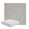 Picture of Adena Pebble | Boxed Square Outdoor Seat Cushion - Sunbrella© Fabric