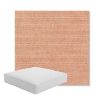 Picture of Ambrose Terracotta | Boxed Square Outdoor Seat Cushion - Sunbrella© Fabric