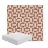 Picture of Assemble Clay | Boxed Square Outdoor Seat Cushion - Sunbrella© Fabric